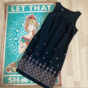 Vintage Little Black Dress - beaded